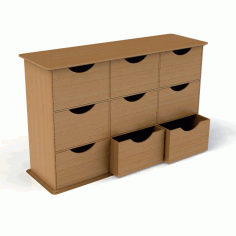 Estante MDF AG 2 Free DXF Vectors File