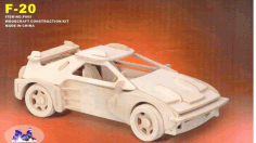 F-20 Car Free DXF Vectors File