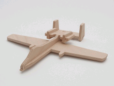 Fairchild A-10 Laser Cut Inspiration Free DXF Vectors File