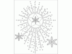 Festive Things Design 01 Free Download DXF File