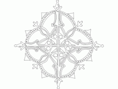 Festive Things Design 12 Free Download DXF File