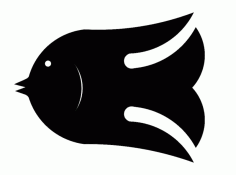 Fish Small 2 CNC Router Free DXF File