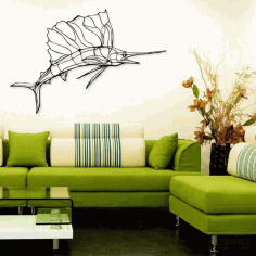 Fish Wall Decor CDR File