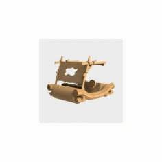 Flintstones Car DXF File