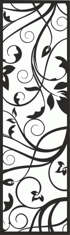 Floral Grill Pattern Free CDR Vectors File