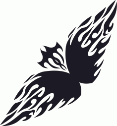 Floral Tribal Tattoo Free Vector CDR File