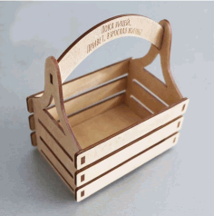 Flower Box CNC Laser Cutting Free CDR Vectors File