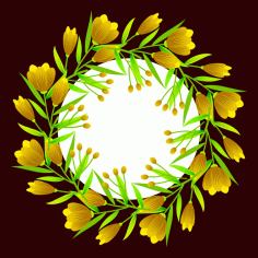 Flower Crown SVG File
