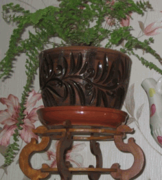 Flower Pot Stand Decorative Plant Stand Laser Cut CDR File