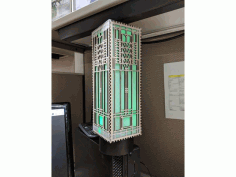 Flw Lamp Laser Cut CDR File