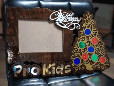 Frame for the New Year Laser Cut CDR File