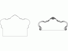 Furniture Design b48 Free Dxf For Cnc DXF File