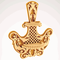 Furniture Shelf Laser Cut DXF File