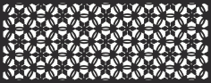 Geometric Floral Pattern File Free Vector CDR File