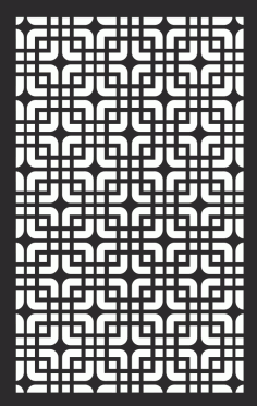 Geometric Panel Pattern Free DXF Vectors File