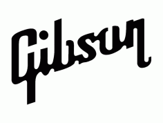 Gibson Vector DXF File