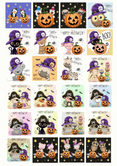 Halloween Posters CDR File