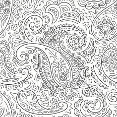 Handdrawn Ornament Pattern Free CDR Vectors File