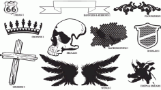 Helloween Skull Vector Free Download CDR File