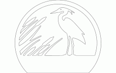 Heron Free Dxf For Cnc DXF Vectors File