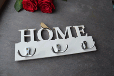 Home Wall Hanger Wall holder Laser Cut CDR File