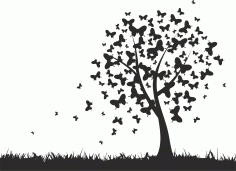 Interior Tree Free CDR File