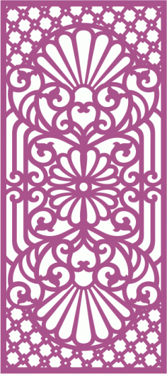 Jali design Laser Cut CDR File