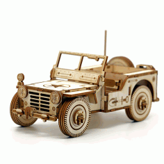 Jeep Laser Cut Free CDR Vectors File