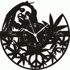 King Bob Clock CDR Vectors File