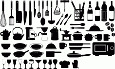 Kitchen Essential Sticker CDR File