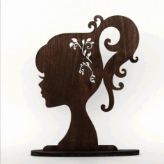 Lady Jewellery Hanging CDR Vectors File