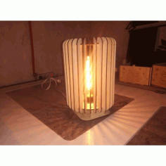 Lamp Template Laser Cut Free Vector CDR File