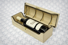 Laser Cut Bottle Box for Alcohol CDR File