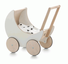 Laser Cut Decorative Stroller CDR File