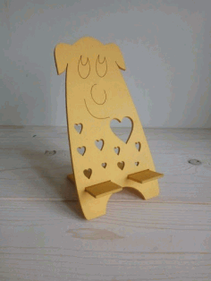 Laser Cut Desktops Cell Phone Stand CDR File
