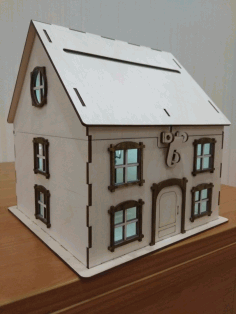 Laser Cut Dollhouse Lamp Free DXF Vectors File