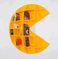 Laser Cut Furniture Bookcase Free PDF File