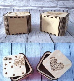Laser Cut Gift Box Vector File Free CDR File