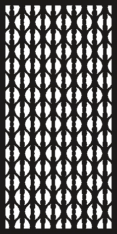Laser Cut Grill Partition SVG Vector File