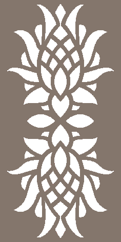 Laser Cut Jali Pattern Wall Separator Grill Design Free SVG File
