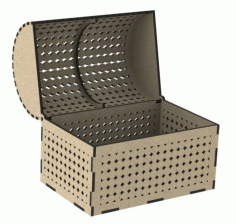 Laser Cut Storage Box Free CDR File
