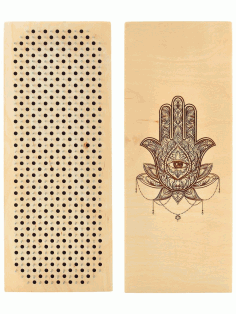 Laser Cut Wooden Sadhu Board 330x150mm CDR File