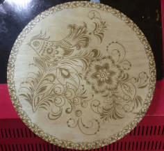 Laser Engraving Decorative Design Laser Cut CDR File