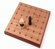 Laser Engraving Wooden Board Game, Chess Game Vector File