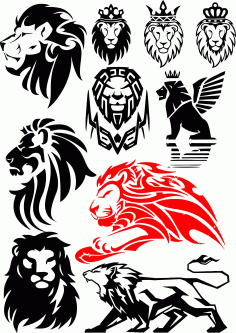 Lion Vector Set CDR File