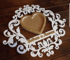 Love Heart Photo Frame Ideas Free Vector CDR File
