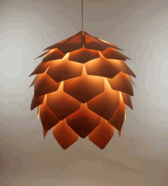 Lyustra Shishka Laser Cut CDR File