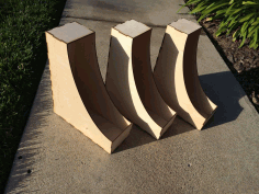 Magazine Holder in Plywood DXF File