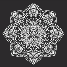 Mandala Pattern, Mandala Template, Mandala Vector File