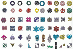 Mandala Round Ornament Vintage Decorative CDR File